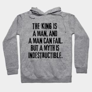 A myth is indestructible. Hoodie